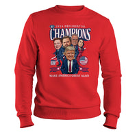Load image into Gallery viewer, 2024 Presidential Champs Sweatshirt red  color
