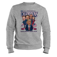 Load image into Gallery viewer, 2024 Presidential Champs Sweatshirt sport grey color
