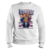 Load image into Gallery viewer, 2024 Presidential Champs Sweatshirt white color
