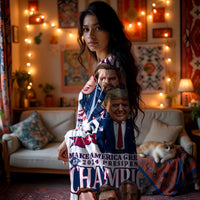 Load image into Gallery viewer, 24 Presidential Champs Velveteen Plush Blanket
