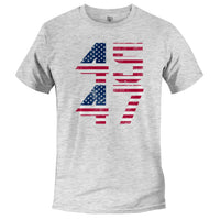 Load image into Gallery viewer, Trump 4547 T-shirt Athletic Heather color
