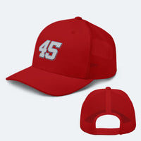 Load image into Gallery viewer, 45 Trump Trucker Hat
