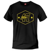 Load image into Gallery viewer, 47 Trump Emblem T shirt black color
