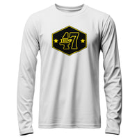 Load image into Gallery viewer, 47 Trump Emblem Long sleeve white color
