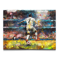 Load image into Gallery viewer, Abstract Football Sports Horizontal Canvas Wall Art
