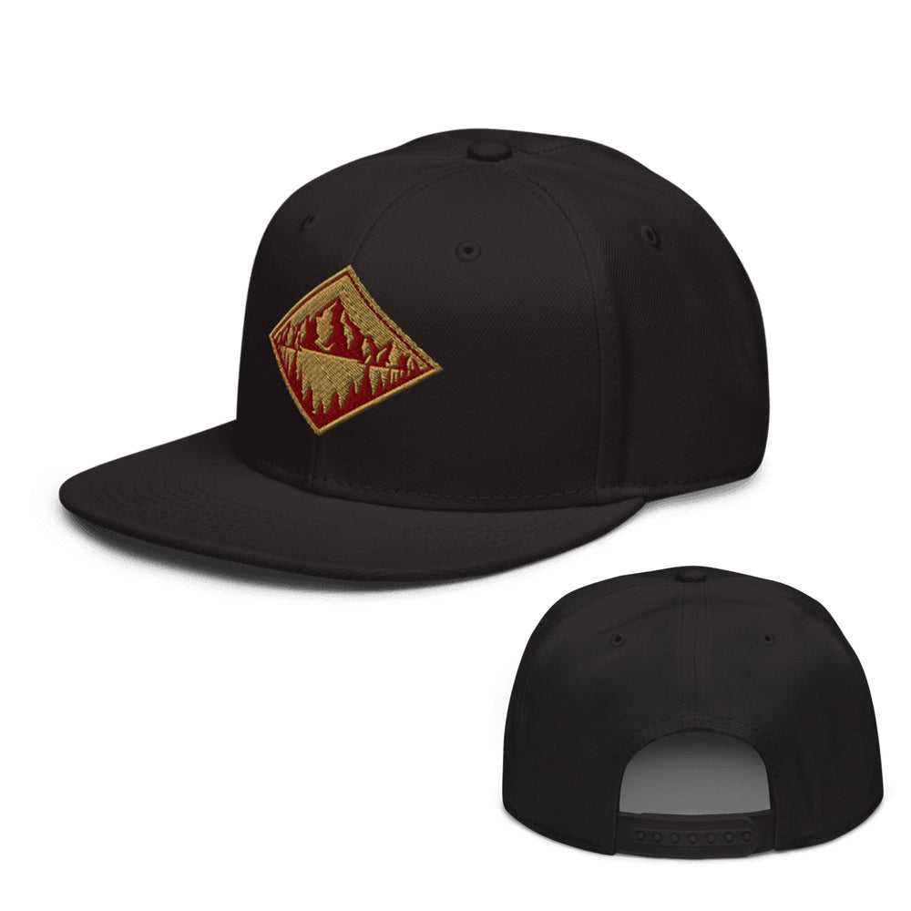 Adventure lll Snapback Hat black color