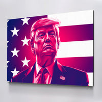 Load image into Gallery viewer, The Chief President Donald Trump Horizontal Canvas Wall Art
