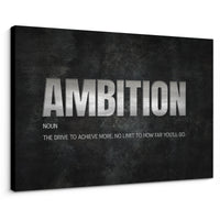 Load image into Gallery viewer, Ambition Horizontal Canvas Wall Art
