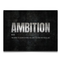 Load image into Gallery viewer, Ambition Horizontal Canvas Wall Art

