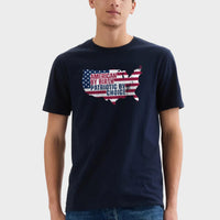 Load image into Gallery viewer, American By Birth Tee| Model
