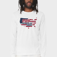 Load image into Gallery viewer, American By Birth Long Sleeve Shirt | Model
