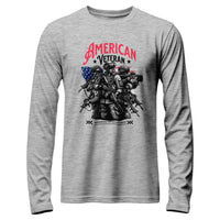 Load image into Gallery viewer,  Long Sleeve American Veteran Athletic eather color

