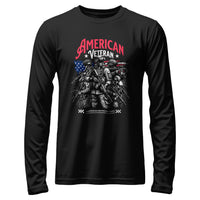 Load image into Gallery viewer,  Long Sleeve American Veteran black color
