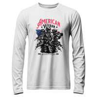 Load image into Gallery viewer,  Long Sleeve American Veteran white color
