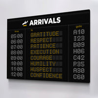 Load image into Gallery viewer, Arrivals Attitude Canvas Horizontal Wall Art
