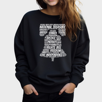 Load image into Gallery viewer, Words of Liberty Sweatshirt
