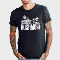 Load image into Gallery viewer, modern rushmore black tshirt
