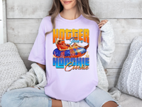 Load image into Gallery viewer, Donald Trump Hoochie Coochie Bootleg T-Shirt blossom color
