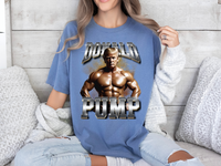 Load image into Gallery viewer, Donald Pump Bootleg T-Shirt  blue jean color
