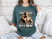 Load image into Gallery viewer, Donald Pump Bootleg T-Shirt blue spruce color
