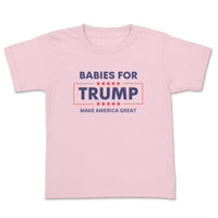 Load image into Gallery viewer, Babies for Trump Newborn Infant and Newborn Tee Tshirt
