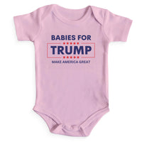 Load image into Gallery viewer, Babies For Trump Onesie | Pink
