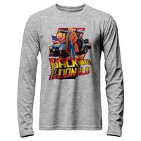 Load image into Gallery viewer, Back to Donald Trump Long Sleeve Shirt Athletic Heather color
