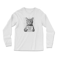 Load image into Gallery viewer, Bad Kitty Long Sleeve Shirt white Color
