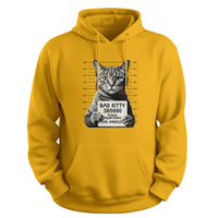 Load image into Gallery viewer, Bad Kitty Hoodie Gold color
