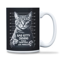 Load image into Gallery viewer, Bad Kitty Mug
