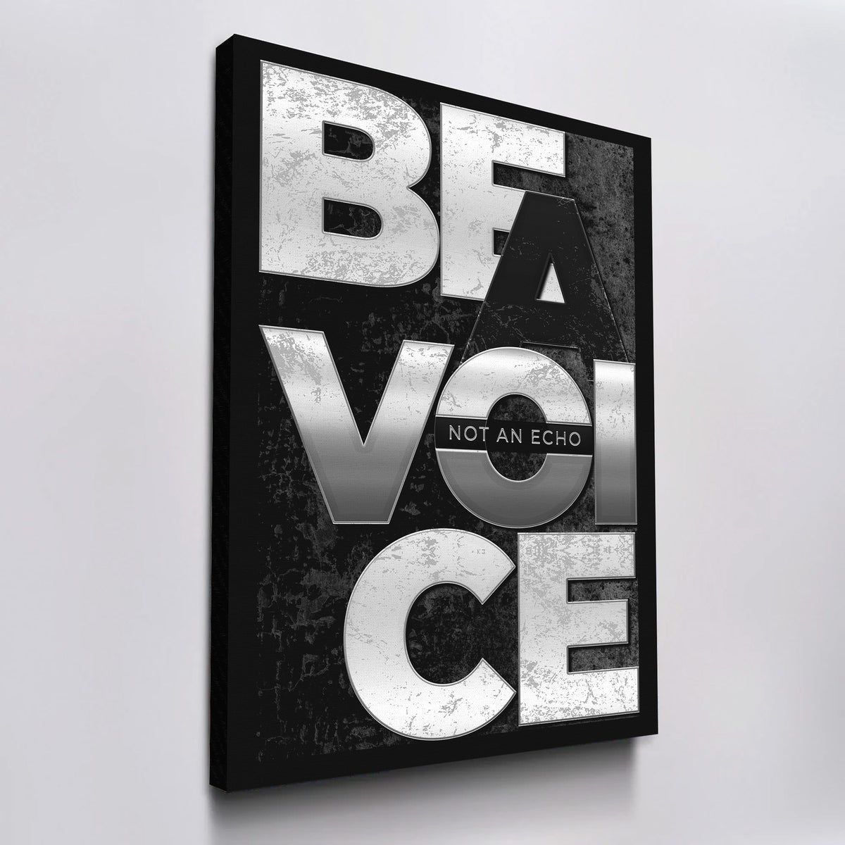 Be a Voice Vertical Canvas Wall Art