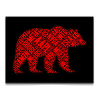 Load image into Gallery viewer, Bearish Red ll Trading Horizontal Canvas Wall Art main image
