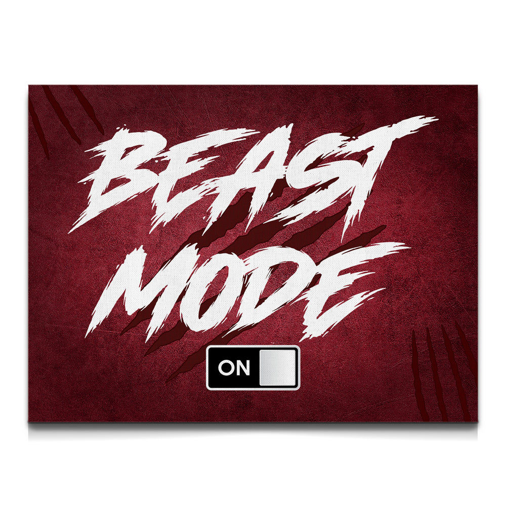 Beast Mode Canvas Wall Art