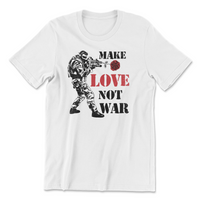 Load image into Gallery viewer, Make Love Tee | White
