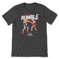 Load image into Gallery viewer, donald trump fighter tee tshirt, boxing theme vs joe biden
