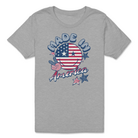 Load image into Gallery viewer, made in america youth tee tshirt
