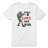 Load image into Gallery viewer, Make Love Youth Tee | White
