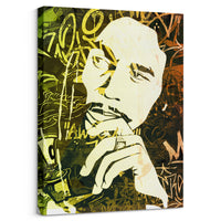 Load image into Gallery viewer, Lameduckrpints Bob Marley Vertical Canvas Wall Art
