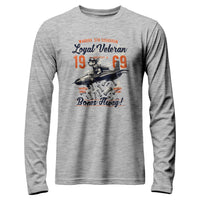 Load image into Gallery viewer, War Dog Long Sleeve Shirt Athletic Heather color
