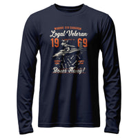 Load image into Gallery viewer, War Dog Long Sleeve Shirt navy color
