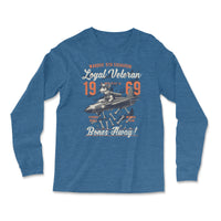 Load image into Gallery viewer, War Dog Long Sleeve Shirt | True Royal Triblend
