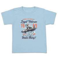 Load image into Gallery viewer, War Dog Infant Tee Light blue color
