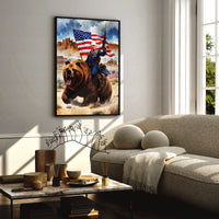 Load image into Gallery viewer, Border Builder Vertical Framed Canvas Wall Art
