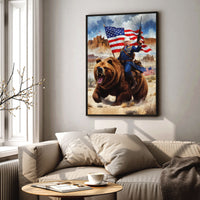 Load image into Gallery viewer, Border Builder Vertical Framed Canvas Wall Art
