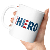 Load image into Gallery viewer, Born a Hero Mug
