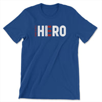 Load image into Gallery viewer, Born a Hero Tee | True Royal
