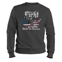 Load image into Gallery viewer, Born to Fight Crewneck Sweatshirt

