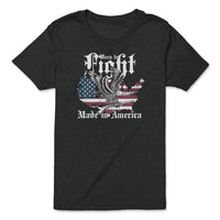Load image into Gallery viewer, Born to Fight Youth Tee | Black Heather
