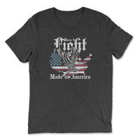 Load image into Gallery viewer, Born to Fight Premium Triblend T-Shirt | Solid Black 
