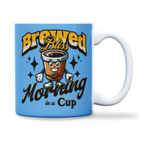Load image into Gallery viewer, Brewed Bliss Mug | Light Blue
